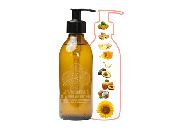 Aktiv Ayurveda Massage Oil - Jolie Belly Massage 200ml